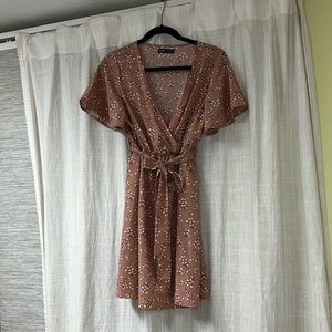 SHEIN pink floral dress